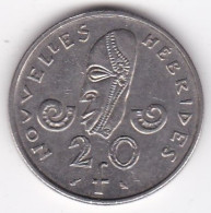 Nouvelles - Hébrides 20 Francs 1970 En Nickel, Lec# 43 - Nouvelles-Hébrides