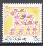 Australia 1988 Single Stamp - Living Together - Cartoons In Unmounted Mint - Mint Stamps