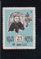 Netherlands Pays Bas Cindarella 1948-1958 10 Jaar GJC - Otros & Sin Clasificación