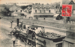 La Baule * Le Quartier De La Gare * Train Locomotive Machine Cheminots * Ligne Chemin De Fer Loire Inférieure - La Baule-Escoublac