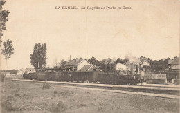 La Baule * Le Rapide De Paris En Gare * Train Locomotive Machine Cheminots * Ligne Chemin De Fer Loire Inférieure - La Baule-Escoublac