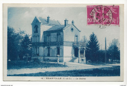 95 EZANVILLE N°16 La Mairie En 1934 Homme Avec Brouette Et Vélos - Ezanville