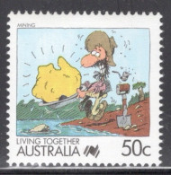 Australia 1988 Single Stamp - Living Together - Cartoons In Unmounted Mint - Mint Stamps