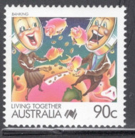 Australia 1988 Single Stamp - Living Together - Cartoons In Unmounted Mint - Mint Stamps