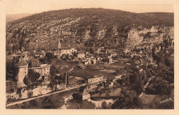 FRANCE - Cabrerets - Vue Sur La Vallée Du Célé - Vue D'ensemble De La Ville  - Carte Postale Ancienne - Otros & Sin Clasificación