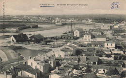 FRANCE - Croix De Vie - Panorama Des Quais Et De La Côte - Carte Postale Ancienne - Saint Gilles Croix De Vie