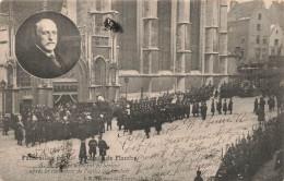 BELGIQUE - Funérailles De Mgr Le Comte De Flandre - L'église Sainte Gudule - Carte Postale Ancienne - Otros & Sin Clasificación