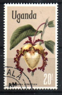 # UGANDA - 1969 - Monodora Myristica - Plants Flower - Piante Fiori - Used Stamp     MyRef:ES - Ouganda (1962-...)