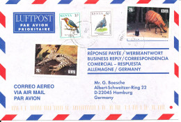 Kenya Air Mail Cover Sent To Germany 6-10-1999 - Kenya (1963-...)