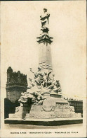 ARGENTINA - BUENOS AIRES - MONUMENTO COLON - HOMENAJE DE ITALIA - EDICION G. BOURQUIN Y GIA - 1930s (17847) - Argentine