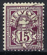 SUISSE Ca.1895:  Le ZNr. 64Bb, B Obl. CAD "Lausanne, VD" - Gebraucht