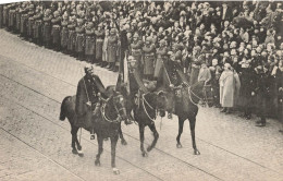 HISTOIRE - Funérailles Solennelles Du Roi Albert Ier - 22 Février 1934 - Cavaliers - Carte Postale Ancienne - Geschiedenis