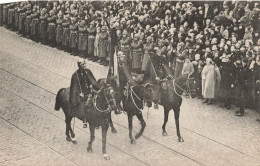HISTOIRE - Funérailles Solennelles Du Roi Albert Ier - 22 Février 1934 - Cavaliers - Carte Postale Ancienne - Historia