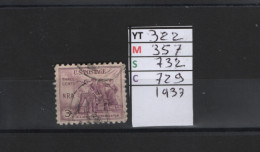 PRIX FIXE Obl 322 YT 357 MIC 732 SCO 729 GIB Renaissance économique 1933 Etats Unis 58A/01 - Used Stamps