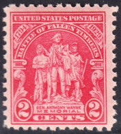 !a! USA Sc# 0680 MNH SINGLE (a2) - Battle Of Fallen Timbers - Nuovi