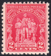 !a! USA Sc# 0680 MNH SINGLE (a7) - Battle Of Fallen Timbers - Unused Stamps