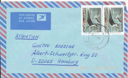 Zambia Air Mail Cover Sent To Germany 5-4-1998 Topic Stamps - Zambia (1965-...)