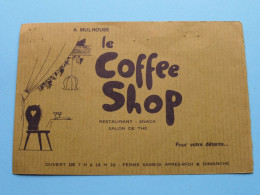 Le COFFEE SHOP Restaurant-Snack Salon De Thé ( You Et Ketty Muller )  à MULHOUSE ( Voir SCAN ) La FRANCE ! - Cartes De Visite