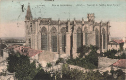 FRANCE - Cité De Carcassonne - Vue Générale De L'Abside Et Transept De L'église Saint Nazaire - Carte Postale Ancienne - Carcassonne