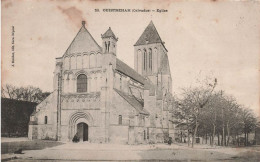 FRANCE - Ouistreham (Calvados) - Vue Générale De L'église - Carte Postale Ancienne - Ouistreham