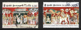 SRI LANKA. N°1580-3 Oblitérés De 2007. Le Vesak. - Budismo