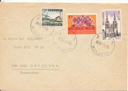 Belgium Cover Sent To Denmark Merksem 12-11-1979 Topic Stamps - Covers & Documents
