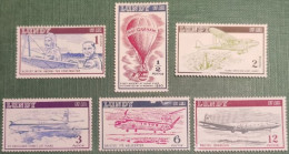 GRAN BRETAGNA LUNDY ISLAND 1954 AIRPLANES-BALLON - Neufs