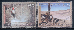 Argentina 1997 Mi# 2337-2338 Used - Mining Industry - Used Stamps