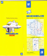 Carte Michelin N°87 -  VOSGES - ALSACE  (1980?) - Cartes Routières