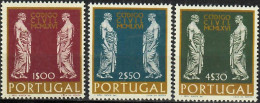 PORTUGAL DERECHO 1967 Yv 1014/6 MNH - Neufs
