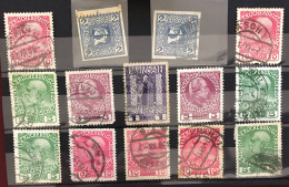 Austria - Jubilee (Series) + 2 Newspaper Stamps - 1908 - Oblitérés