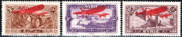 SIRIA, SYRIA, PAESAGGI, LANDSCAPE, 1926, FRANCOBOLLI NUOVI (MLH*) Scott:SY C31,C32,C33 - Airmail