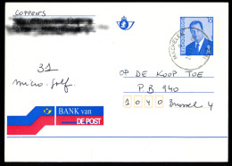 1996 "Bank Van De Post" - Tarjetas Ilustradas (1971-2014) [BK]