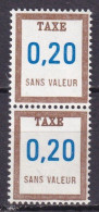 FRANCE - 0.20 Taxe De 1972 TAXE Touchant Le Cadre Tenant à Normal - Finti