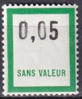 FRANCE - 0,05 De 1967 Chiffres Très Déplacés  - Finti
