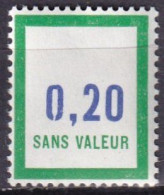 FRANCE - 0,20 De 1966 Chiffres Déplacés Et 0 Ouvert - Finti