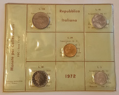 1972 - Italia Serietta Lire ---- - Set Fior Di Conio