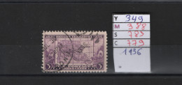 PRIX FIXE Obl 349 YT 388 MIC 783 SCO 779 GIB Oregon Carte 1936 Etats Unis 58A/01 - Gebraucht