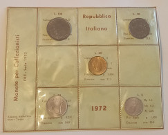 1972 - Italia Serietta Lire ---- - Jahressets & Polierte Platten