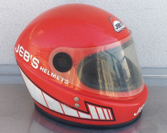 Casco Da Motociclista Vintage Originale Jeb's Anni '80 Taglia Grande - Motorfietsen