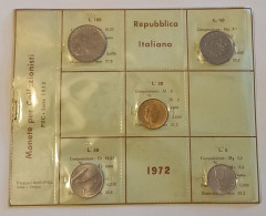 1972 - Italia Serietta Lire ---- - Set Fior Di Conio