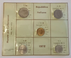 1972 - Italia Serietta Lire ---- - Jahressets & Polierte Platten