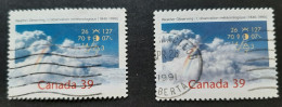 Canada 1990  USED  Sc1287    39c Weather Observing - Gebraucht