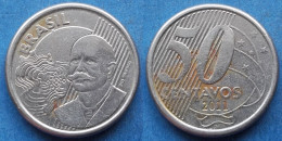 BRAZIL - 50 Centavos 2011 "Baron Of Rio Branco" KM# 651a Monetary Reform (1994) - Edelweiss Coins - Brasile