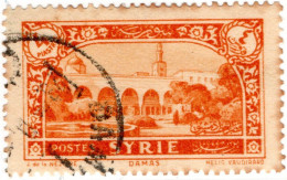 SIRIA, SYRIA, PAESAGGI, LANDSCAPE, 1930, FRANCOBOLLI USATI Mi:SY 347, Scott:SY 222, Yt:FR-SY 208 - Oblitérés