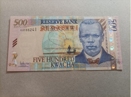 Billete De Malawi 500 Kwacha, Año 2005, UNC - Malawi