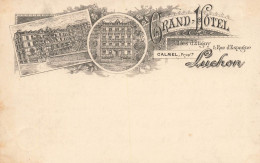 Luchon * CPA 1899 !!! * Grand Hôtel CALMEL Propriétaire , Allée D'étigny - Luchon