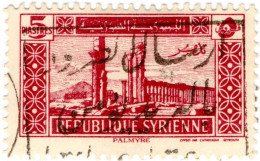 SIRIA, SYRIA, PAESAGGI, LANDSCAPE, 1940, FRANCOBOLLI USATI Mi:SY 438, Scott:SY 271, Yt:FR-SY 249 - Gebraucht