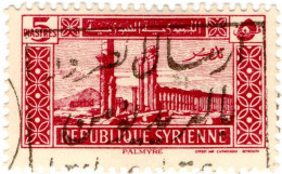 SIRIA, SYRIA, PAESAGGI, LANDSCAPE, 1940, FRANCOBOLLI USATI Mi:SY 438, Scott:SY 271, Yt:FR-SY 249 - Oblitérés