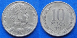 CHILE - 10 Pesos 1997 So KM# 228.2 Monetary Reform (1975) - Edelweiss Coins - Chile